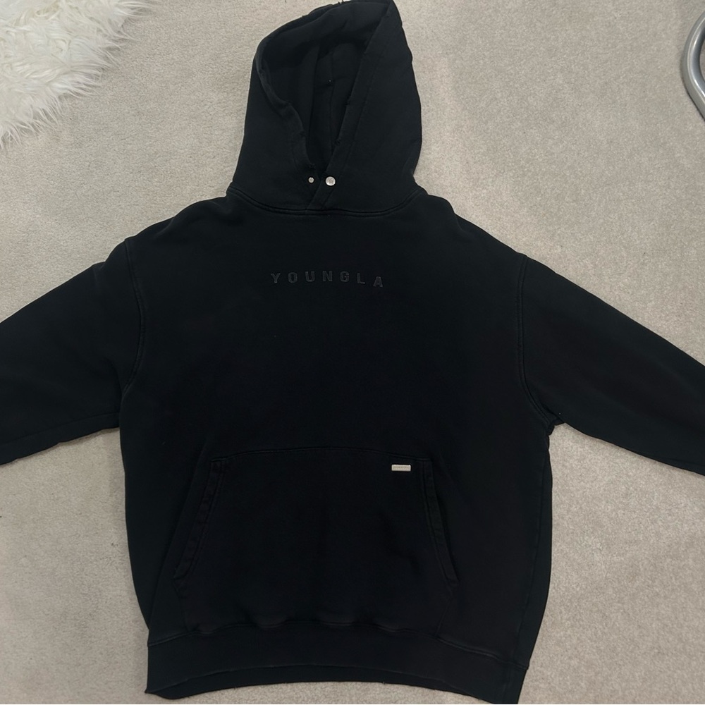 YoungLA Classic Black Men's Sweater